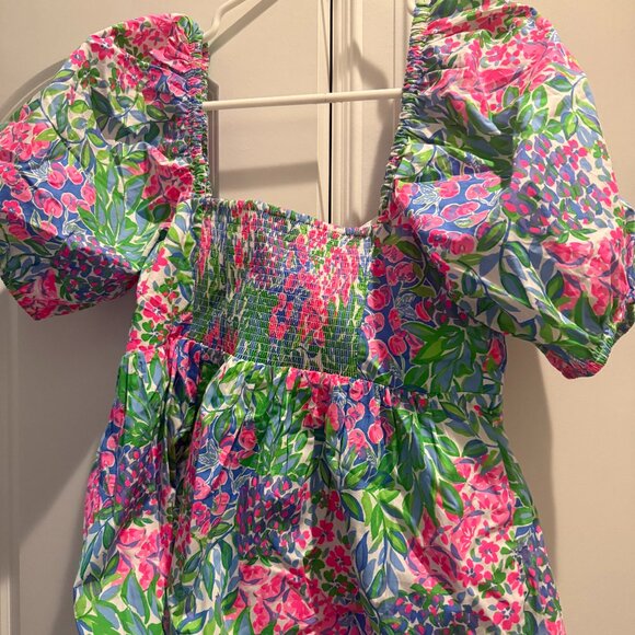 Lily Pultizer Floral Top - Picture 1 of 3